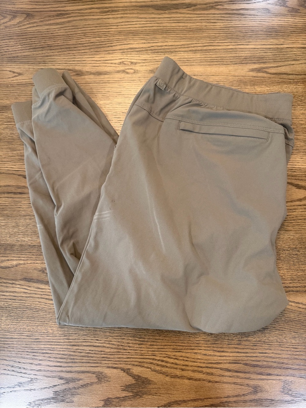 VRST tapered joggers light brown size XXL